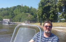 Plavba na otevření Hněvkovic