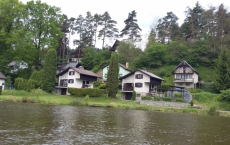 Plavba na otevření Hněvkovic