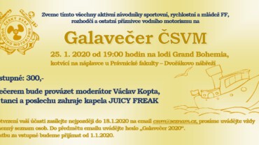 Galavečer ČSVM 2020