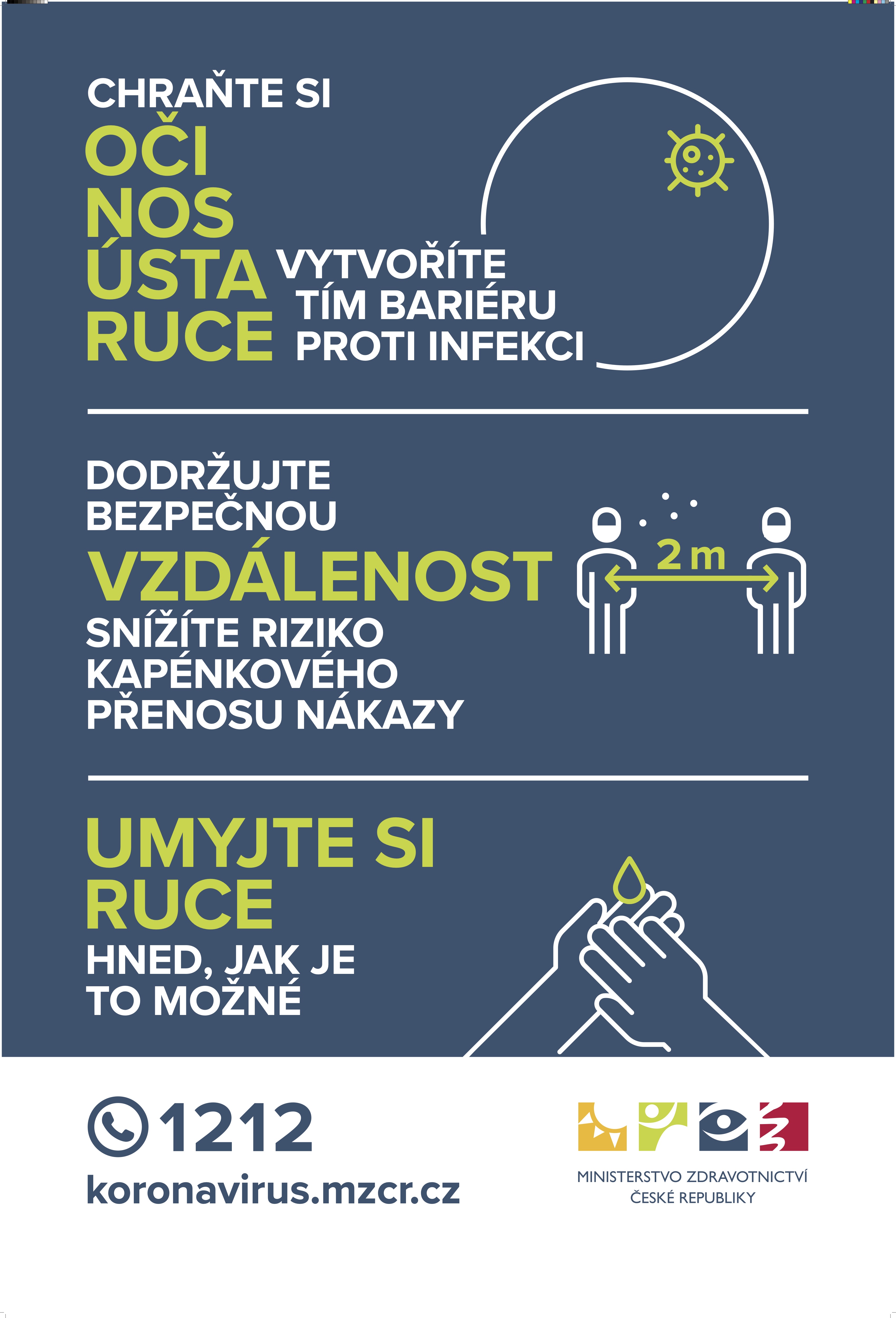 ČUS - leták ministerstva zdravotnictví